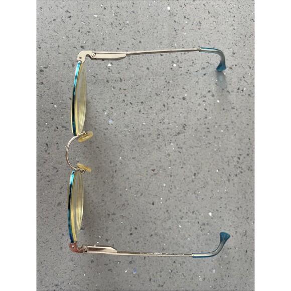 FRATELLI LOZZA DESIGN EYEGLASSES FRAMES ONLY ITALY Benny Blue 44-19-125 full rim - Picture 2 of 12